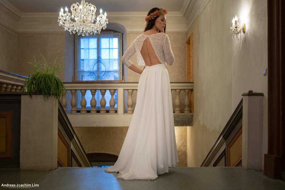 Zweiteilige Brautkleider Elementar I Moderne Brautkleider