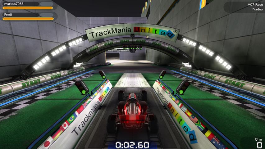 Trackmania Nation Forever Mehrspieler Modus