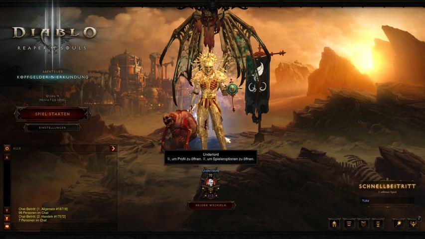 Der Totenbeschwörer in Diablo 3