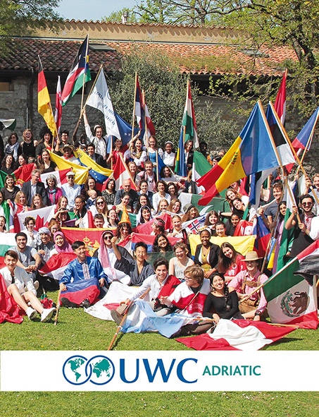 Catalog of the project 'UWC Adriatic College'. Design by Alina Guseynova