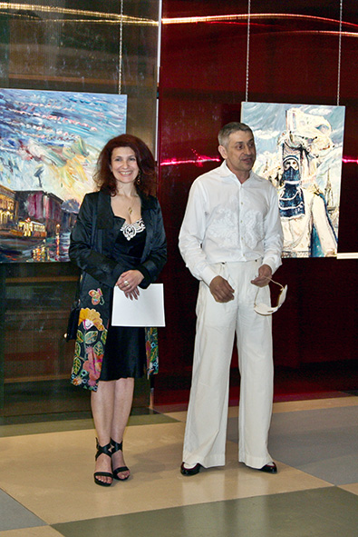 Opening of the Art Colony gallery on Red October. Vernissage 10.07.2010