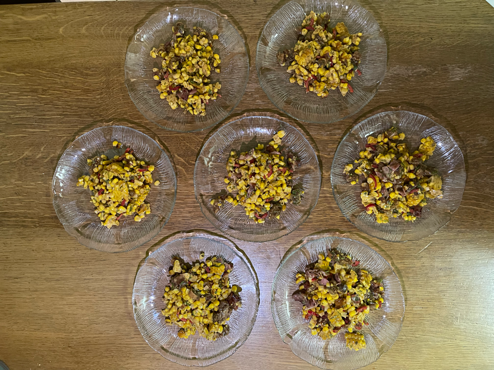 5 - Maissalat mit Feigen und Speck