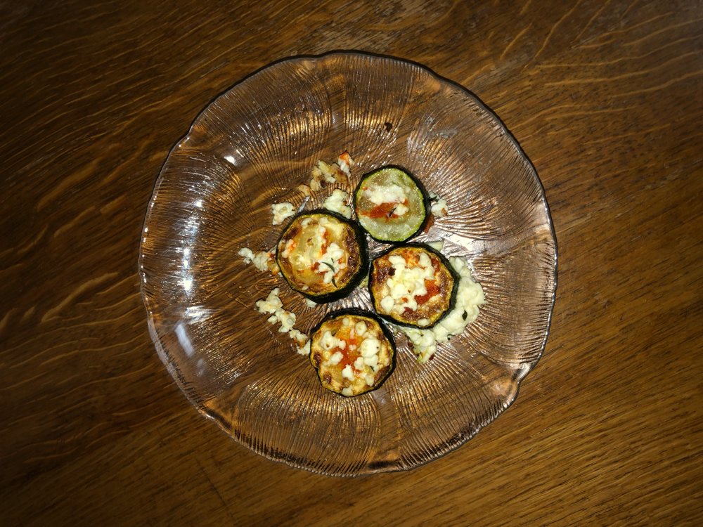 5 - Überbackene Käse-Zucchetti