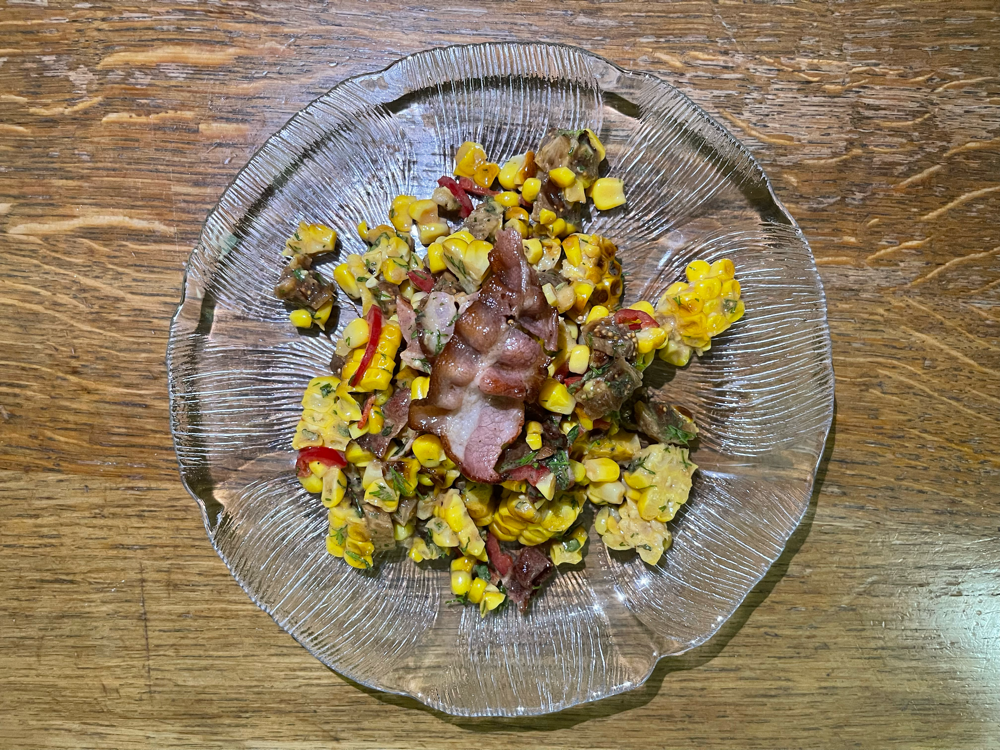 5 - Maissalat mit Feigen und Speck