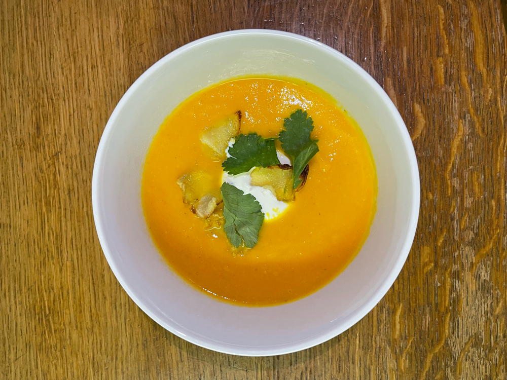 1 - Karotten-Ingwer-Suppe