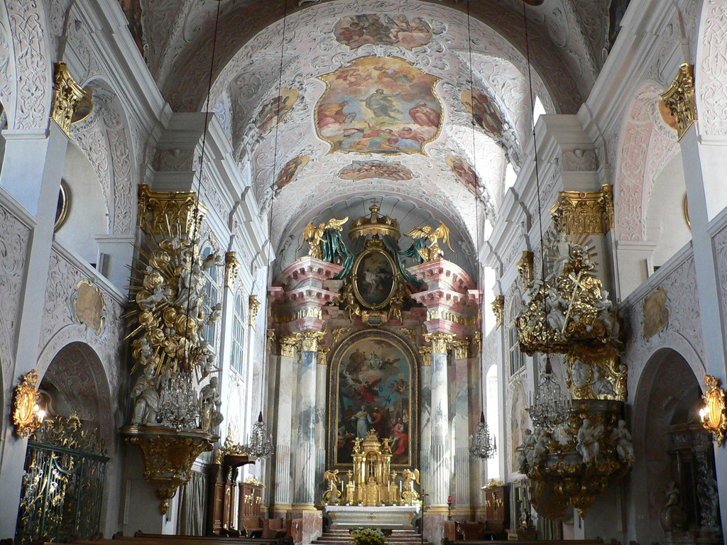 Wunderschöne alte Kirche in Klagenfurt