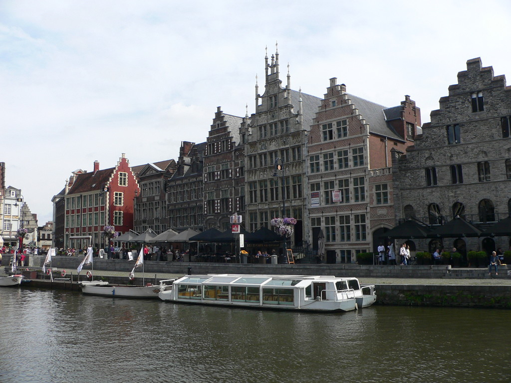 Sehr schöne Fassaden in Gent