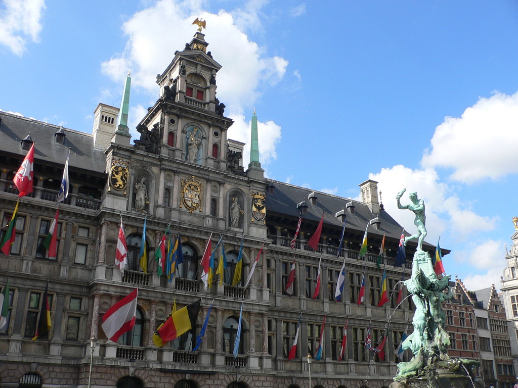 Das Rathaus in Antwerpen