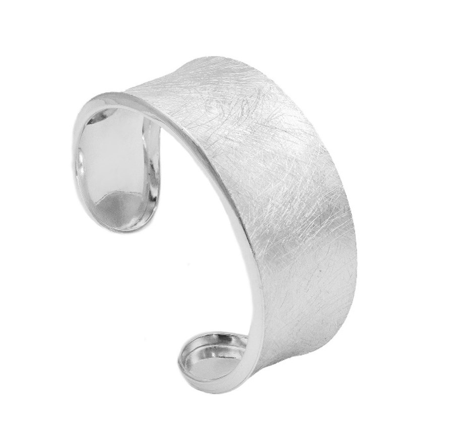 925er Silber Armspange breit
