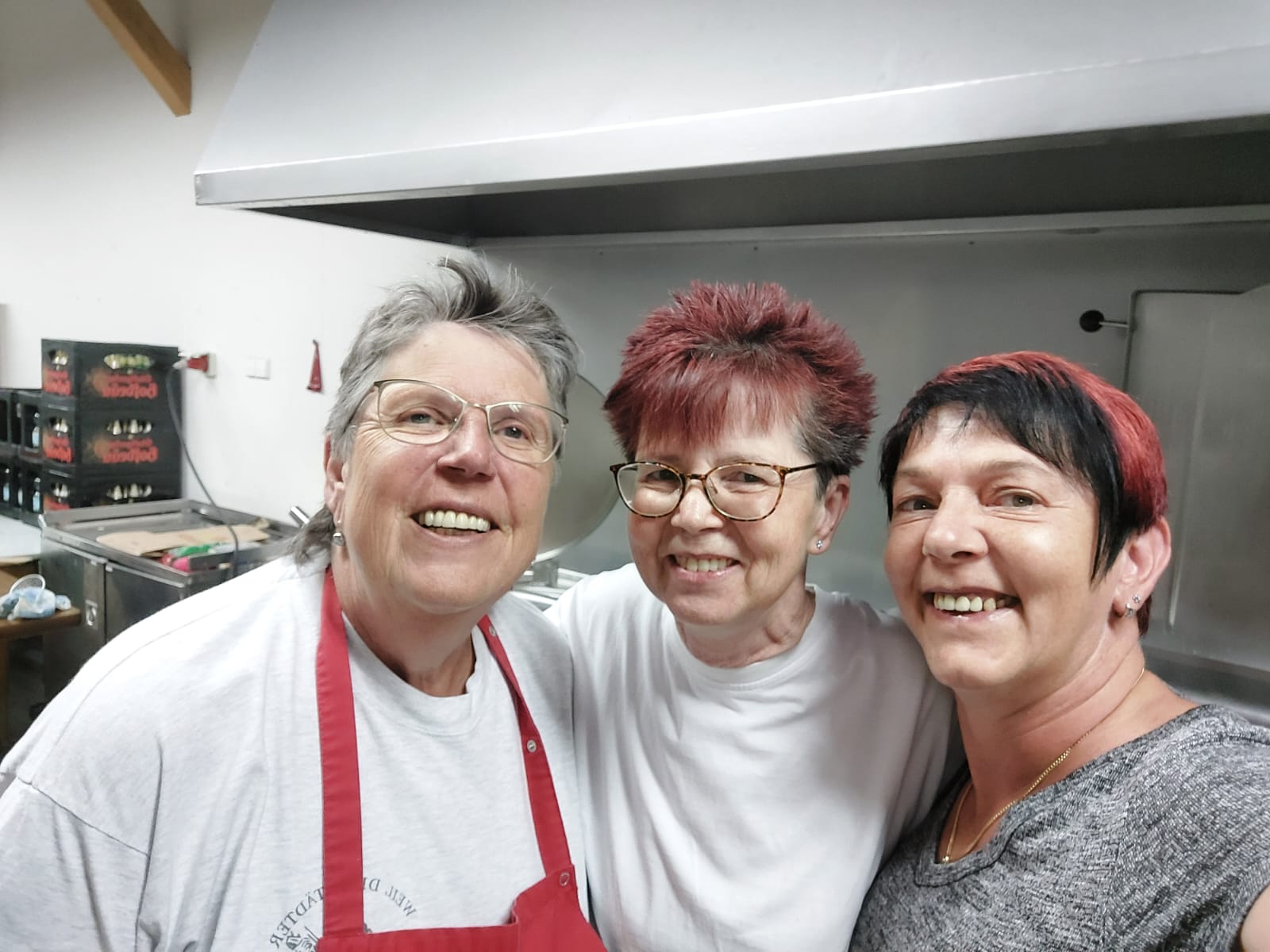 das Küchenteam hat es vollbracht