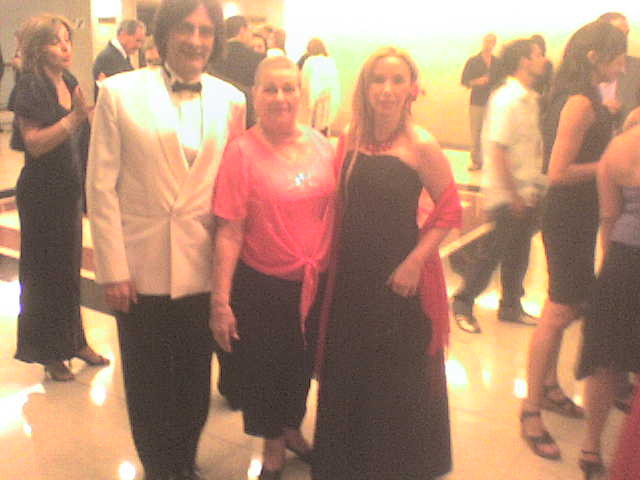 con Rodolfo Solmoirago(Pres. CIAD)y Nancy Bocca(Montevideo)