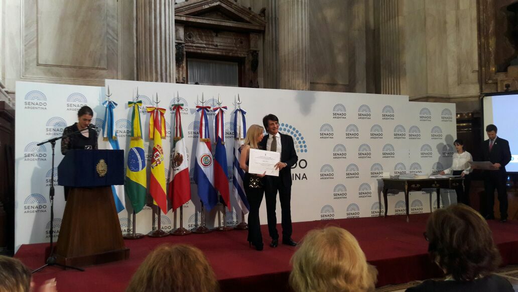 DISTINCION EN SENADO DE LA NACION ARGENTINA -2017