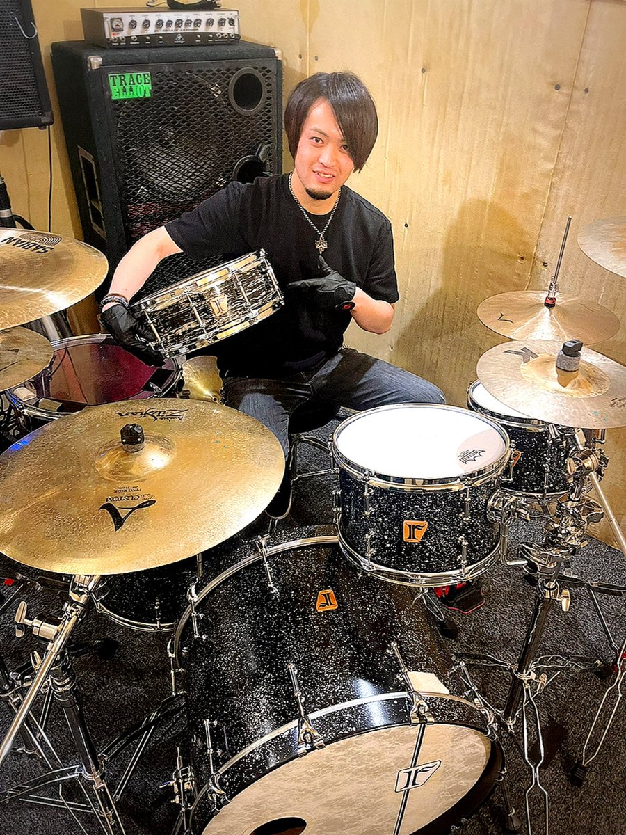 yu-ki.  Custom. Maple 8ply / 22"x15" BD , 10"x7.5" , 12"x8" TT , 16"x15" , 18"x16" FT , #01. Maple 15ply / 14"x5" SD