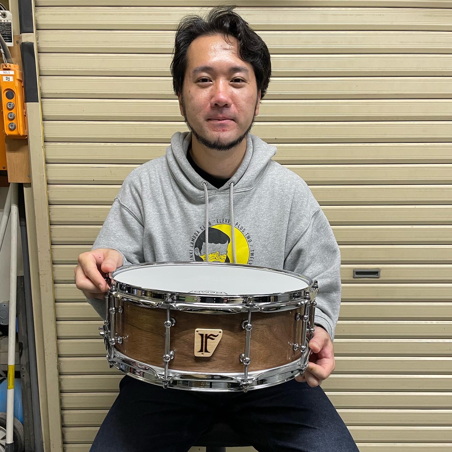 吉岡紘希　Custom. Walnut 10ply / 14"x5" SD