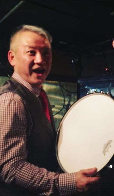 江川ゲンタ　Custom.Maple 15ply / 14"x5.25" SD , Vintage Maple / 22"x14" BD , 12"x8" TT , 16"x15" FT