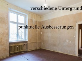 Raum ohne Möbel