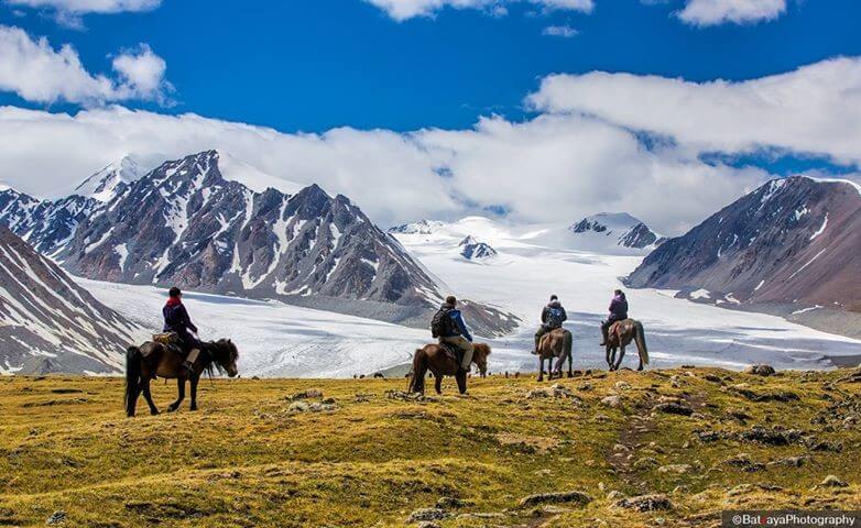 Altai Tavan Bogd National Park in Western Mongolia