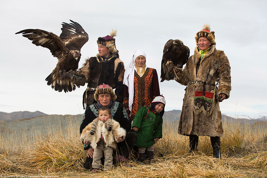 Mongolian Eagle Hunters