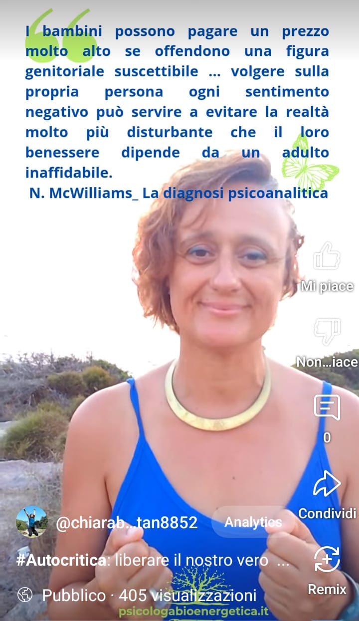 Autocritica e Bioenergetica