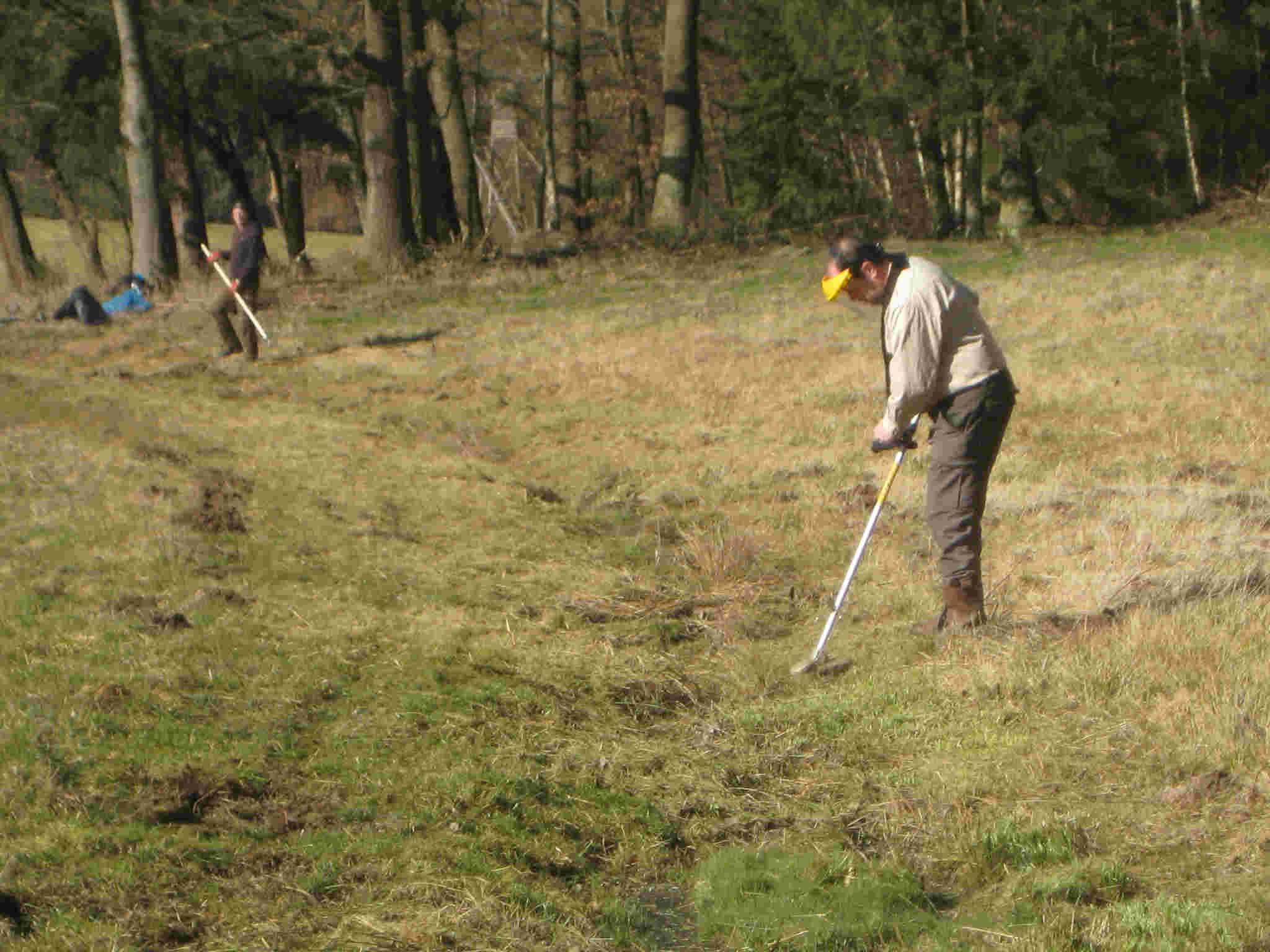 Arbeit mit Akkugerät