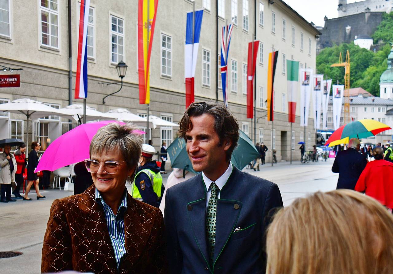 Gloria Thurn und Taxis und Pierre Pelegry