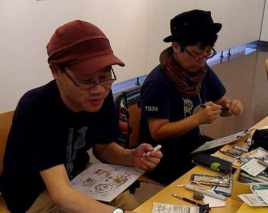 似顔絵　東京　イベント