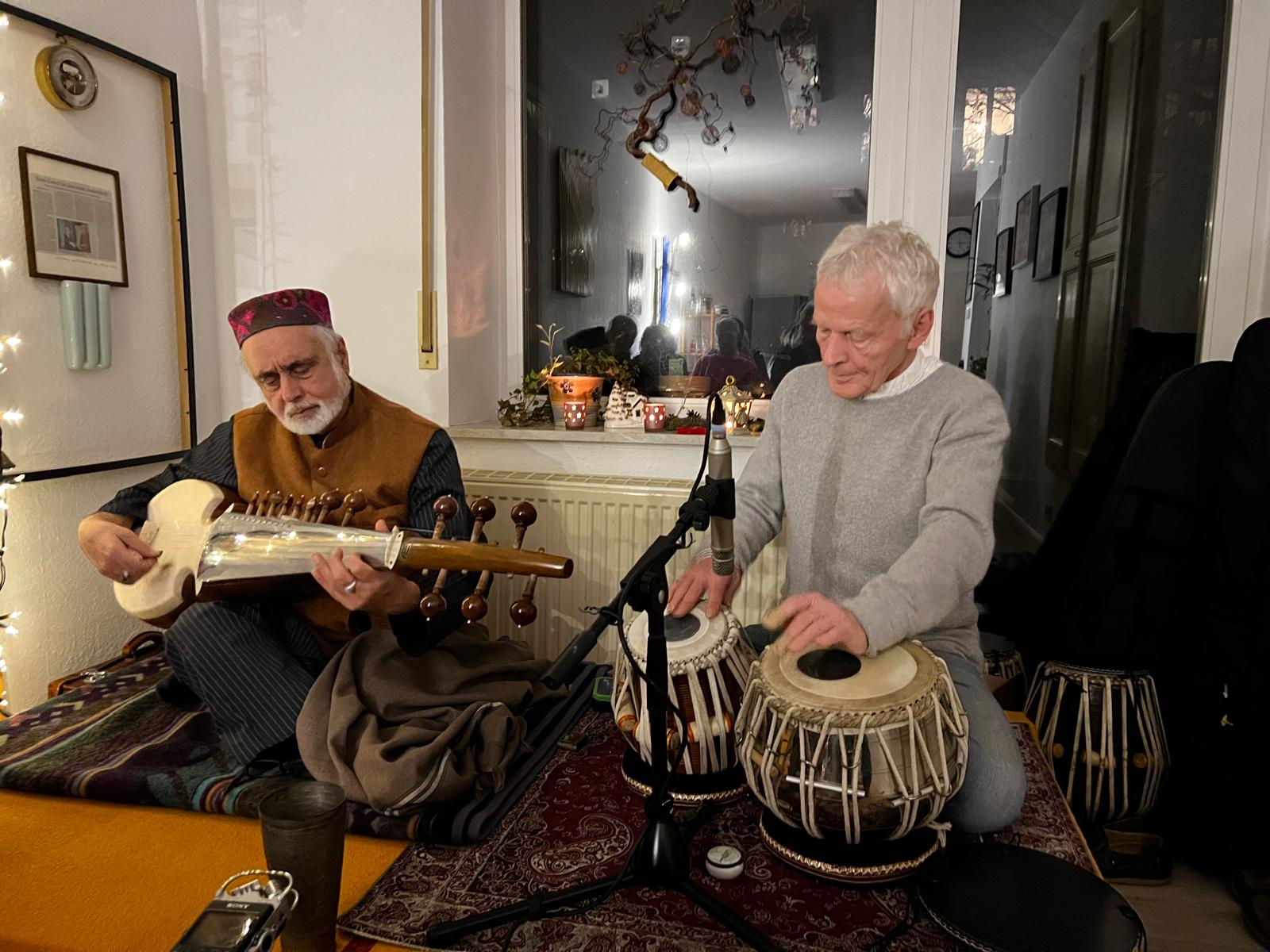 2025 Bonner Castell.Myself /Tabla  with Ustad Dhaud Khan/ Sarod