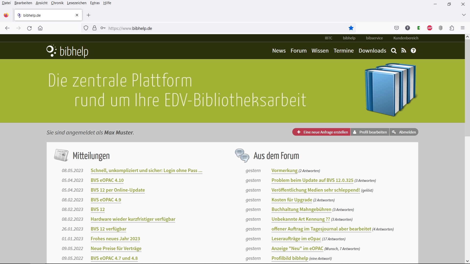 Das Bibhelp-Forum
