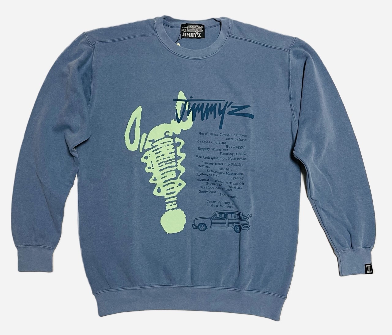 JIMMY'Z BIG ZロゴSweat グレー L  JM-2301-019