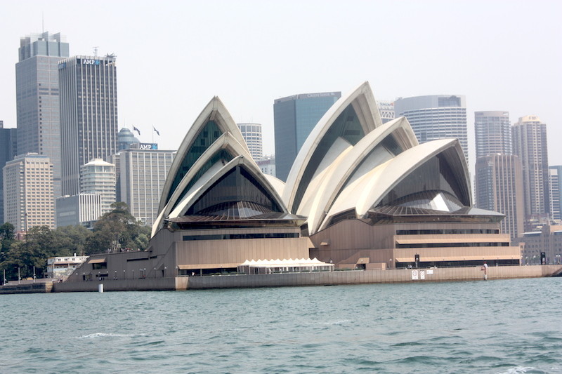 Le célèbre opéra de Sydney
