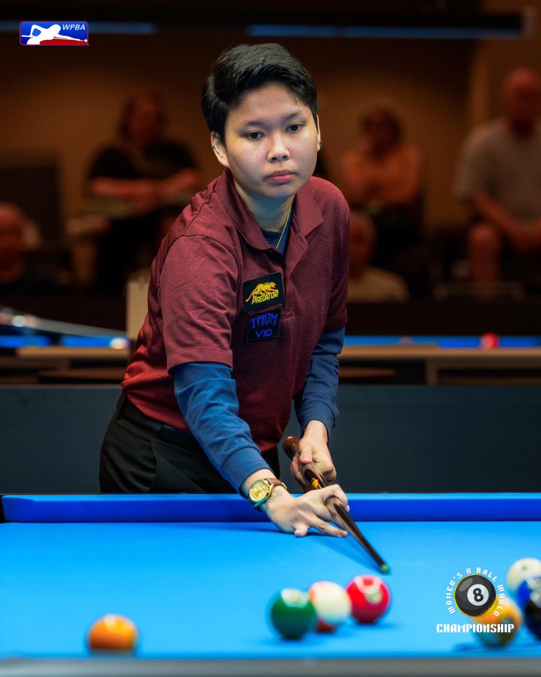 BD〉河原・小西、9位タイで終了。4強決定。 WPA 女子8ボール世界選手権