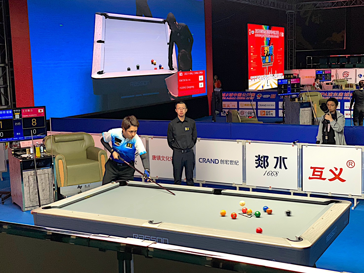 BD〉大井、土方、河原、決勝トーナメントへ！ 『WPA チャイナオープン