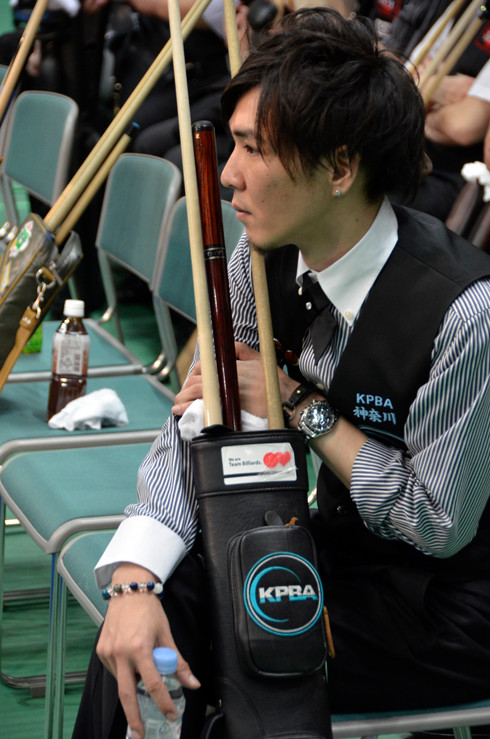 出番を待つ神奈川・園山選手