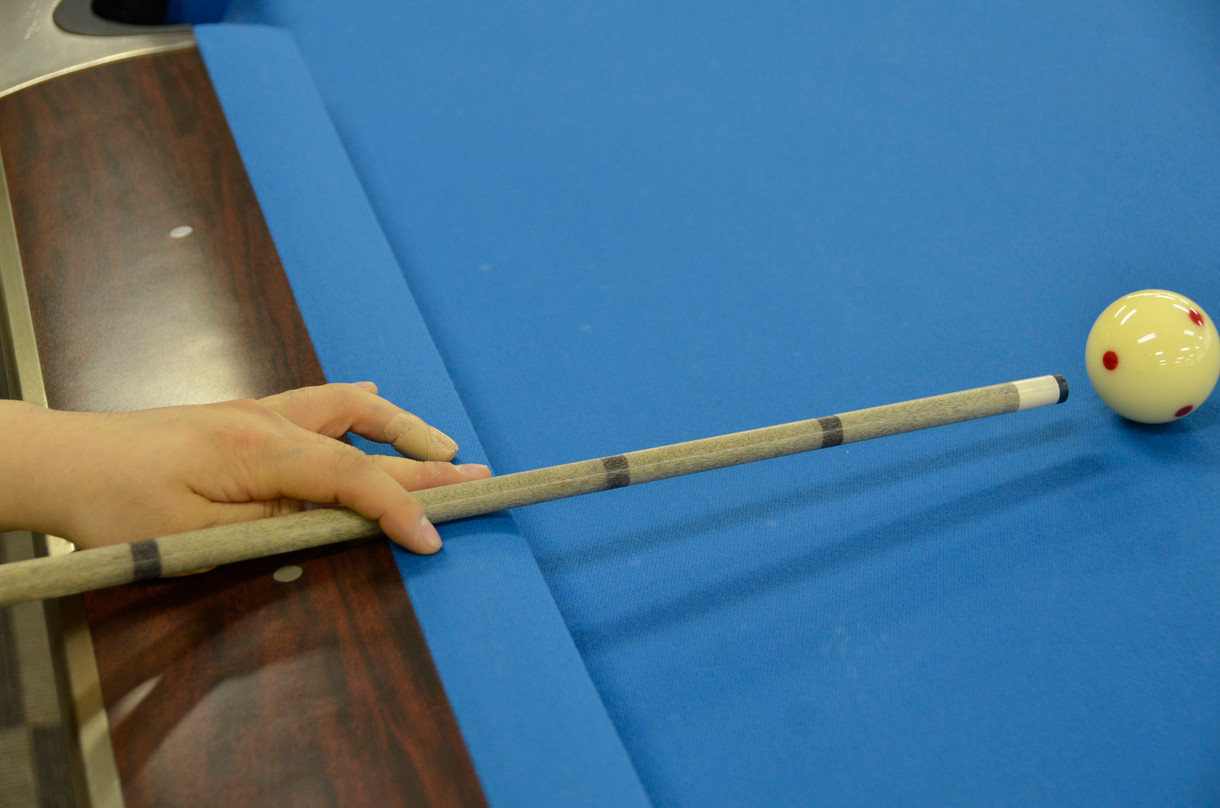 持永選手のシャフトには印が