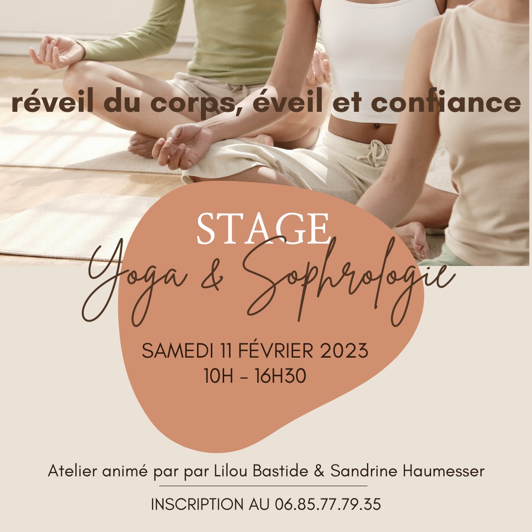 STAGE SOPHROLOGIE ET YOGA février2023