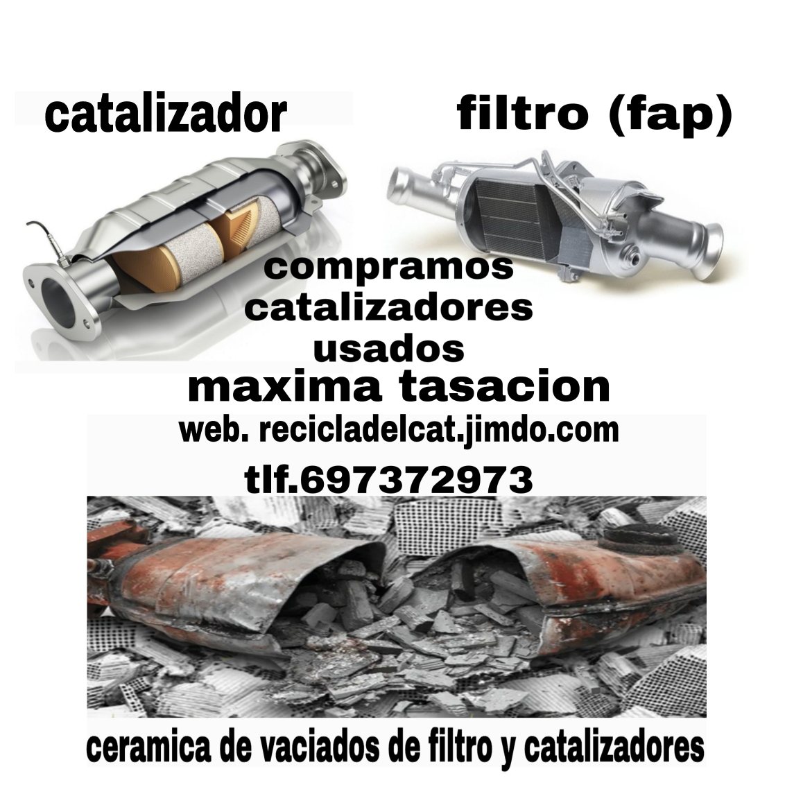 compro catalizadores, compra de catalizadores usados, 697372973 - COMPRA DE CATALIZADORES  USADOS, COMPRA DE CATALIZADORES, COMPRA DE CATALIZADORES USADOS EN MADRID,  RECICLAJE DE CATALIZADORES, RECICLATUCATA, TASAR CATALIZADOR, VENDER  CATALIZADOR ...