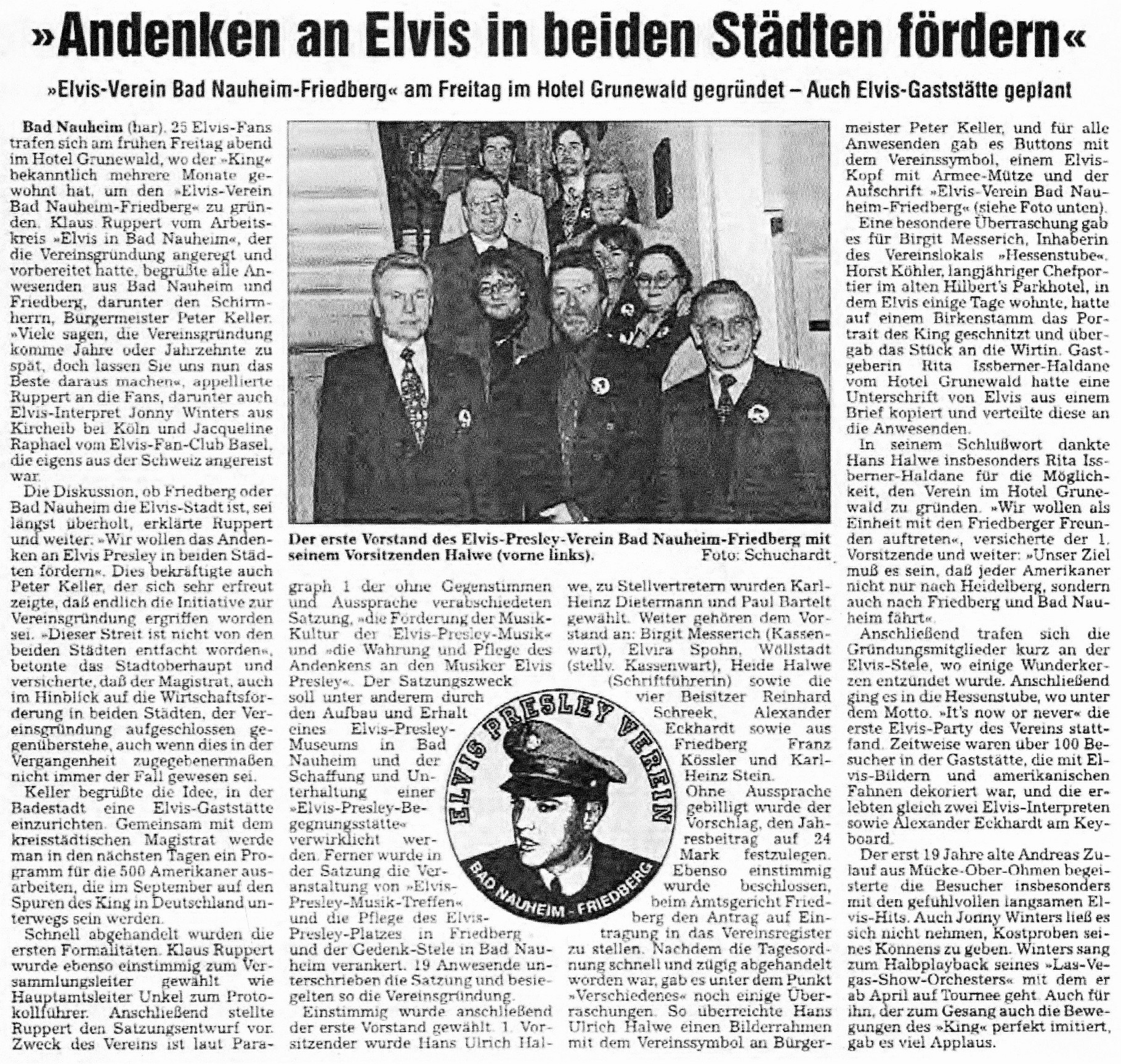 Historie Elvis Initiativen In Bad Nauheim Netzwerkplattform