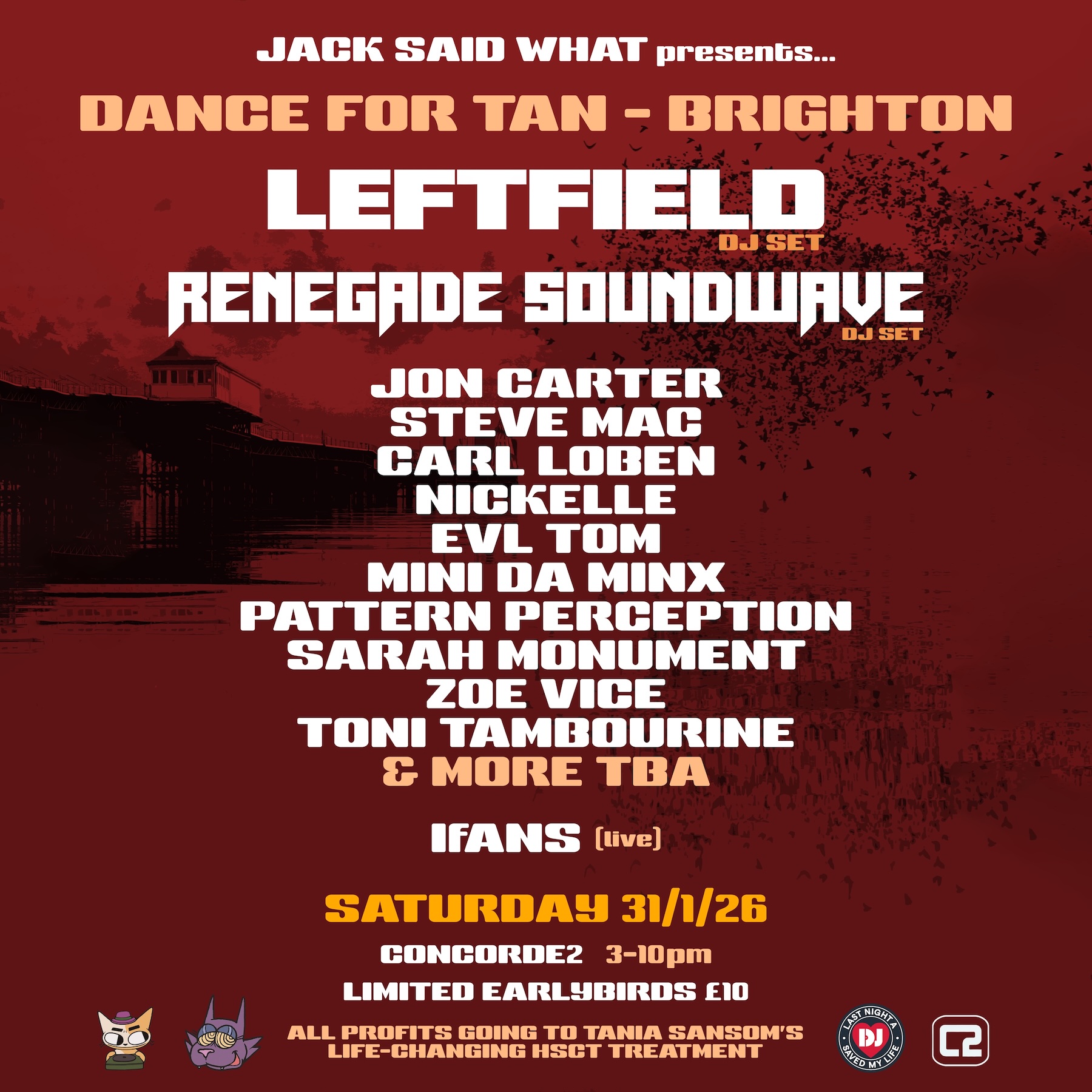 Dance For Tan - Brighton