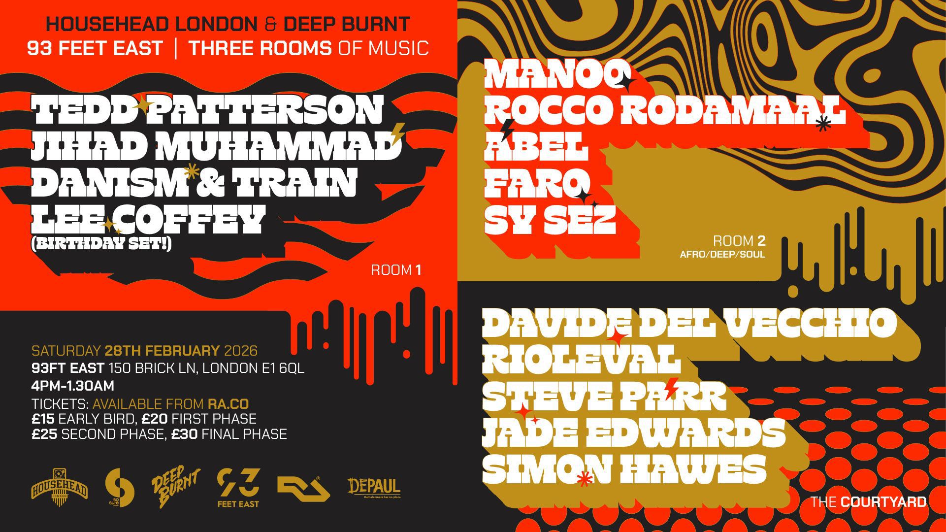 Househead London & Deep Burnt