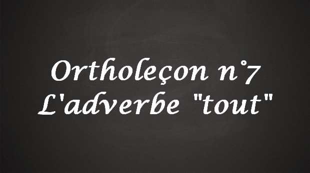 adverbe tout