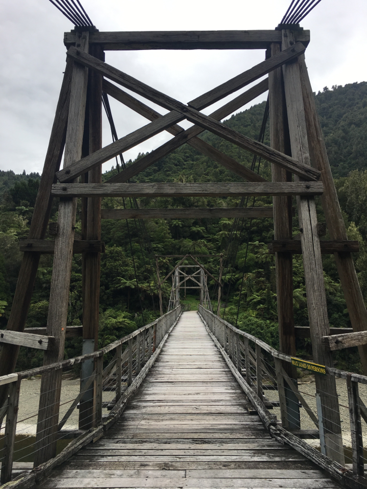 Tauranga Bridge auf dem Weg in den Norden nach Opitiki