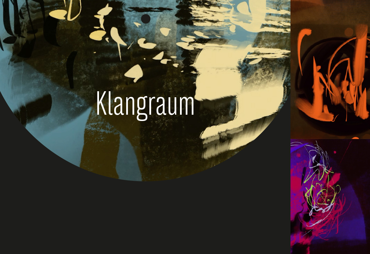 Klangraum – Videoinstallation für Solo-Instrumente