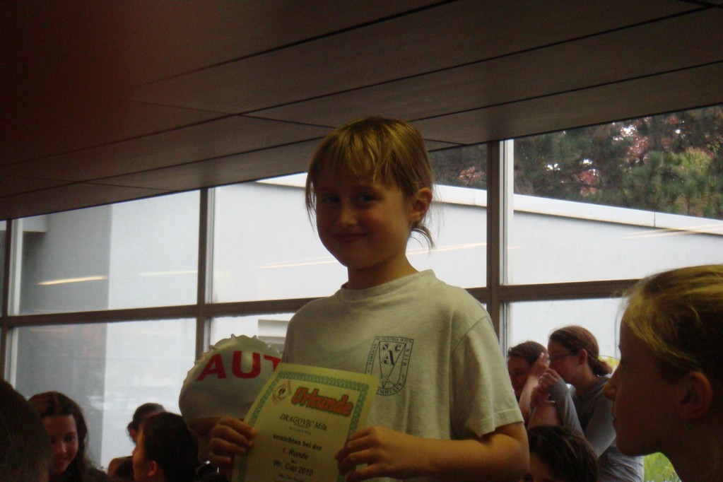Wiener Cup 2010/2011, 25 m Kraul