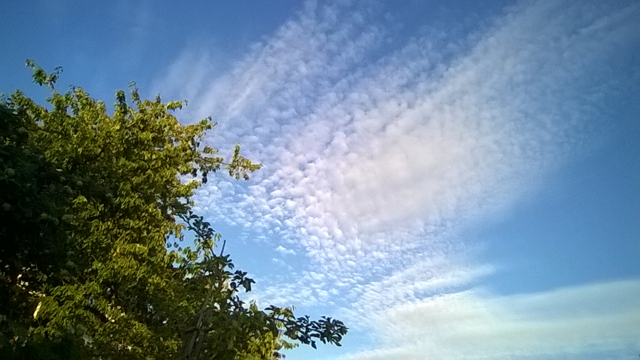 Himmel über Marbach