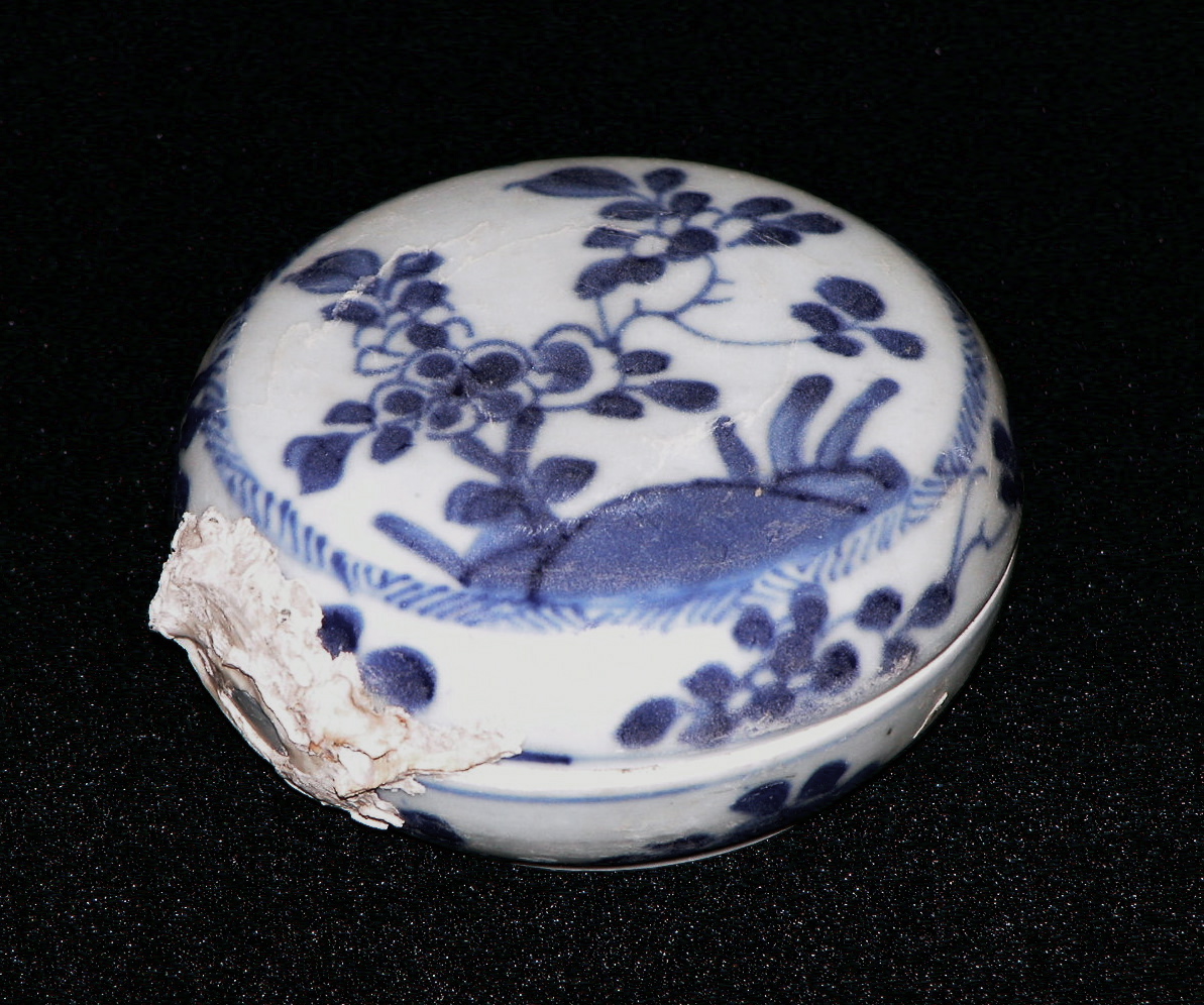 Boîte en porcelaine, épave de Ca Mau (c. 1725)