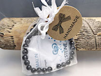 Schwarzes Turmalin Armband