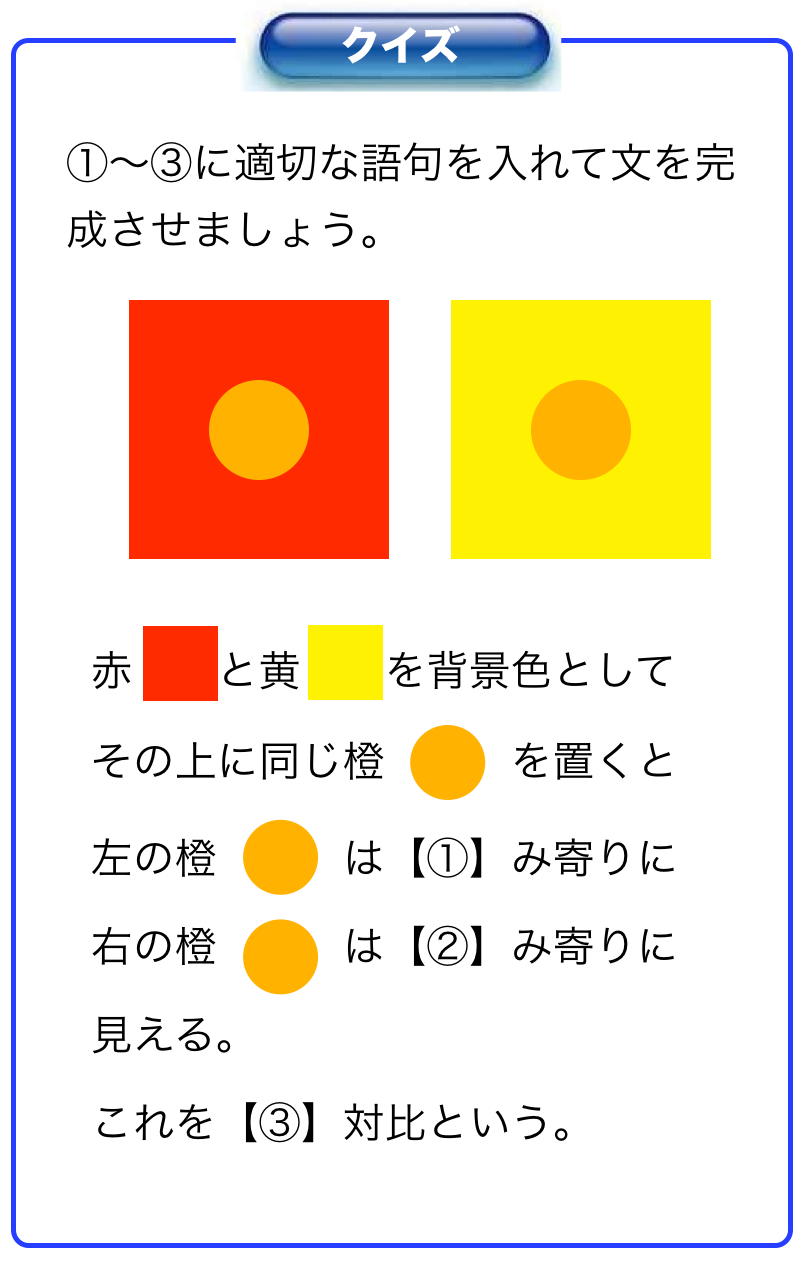 色彩検定３級 ゲーテ色彩 独学を応援するe色彩学校 色彩検定の過去問題を解説