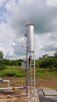 Antorchas para biogas - Aqualimpia Engineering