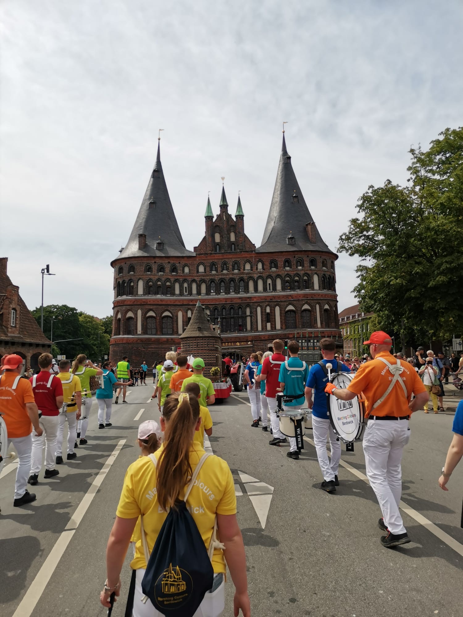 Volksfestumzug in Lübeck, Juni 2025.