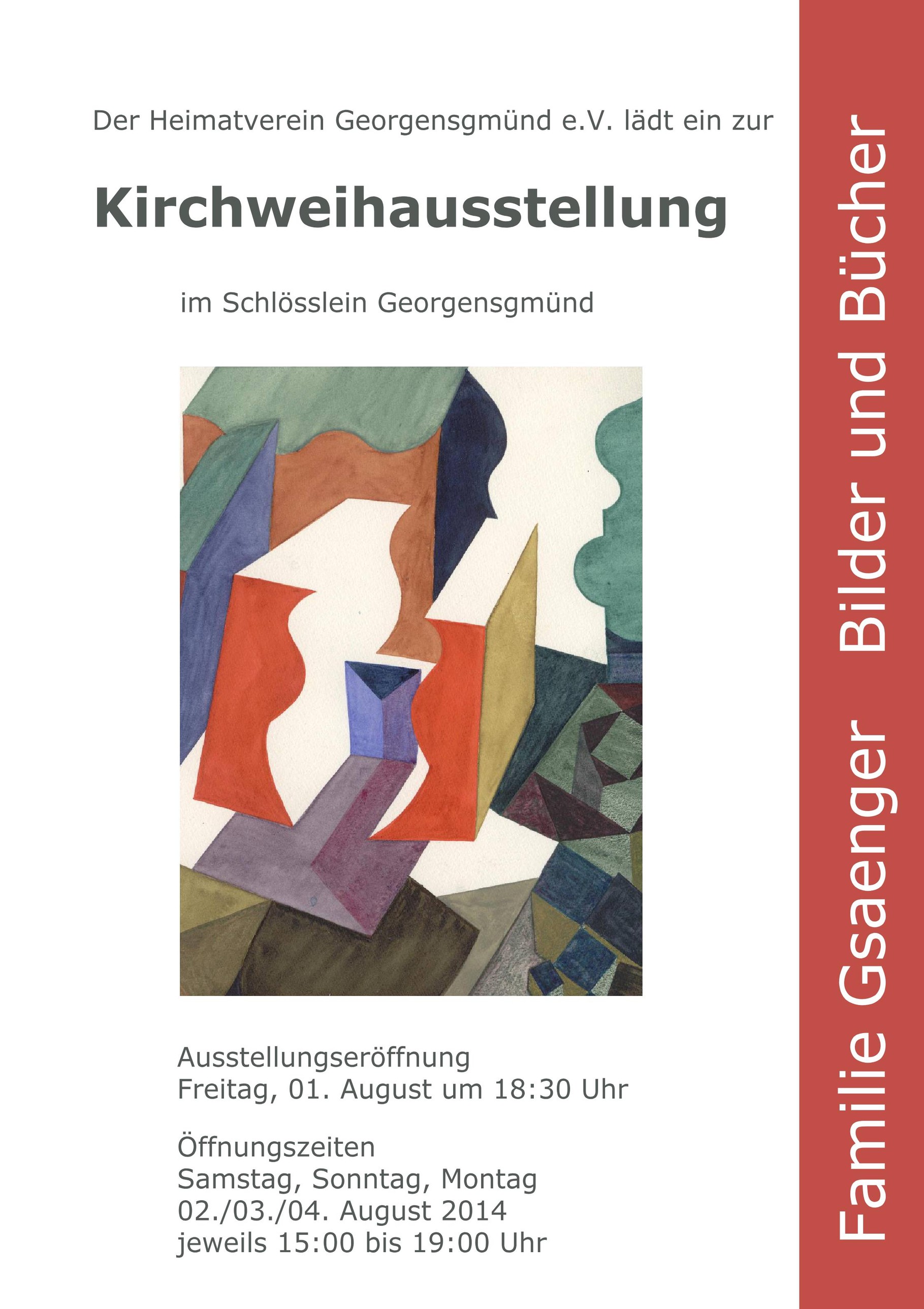Besuchen Sie Die Ausstellung Der Familie Gsaenger Startseite Heimatverein Georgensgmund E V